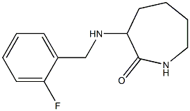  3-{[(2-fluorophenyl)methyl]amino}azepan-2-one