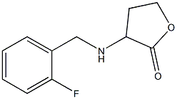 3-{[(2-fluorophenyl)methyl]amino}oxolan-2-one