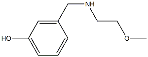 3-{[(2-methoxyethyl)amino]methyl}phenol