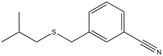 3-{[(2-methylpropyl)sulfanyl]methyl}benzonitrile