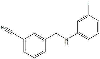 3-{[(3-iodophenyl)amino]methyl}benzonitrile|