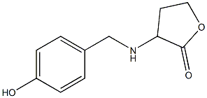 3-{[(4-hydroxyphenyl)methyl]amino}oxolan-2-one Structure