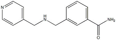 3-{[(pyridin-4-ylmethyl)amino]methyl}benzamide