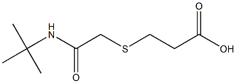 3-{[2-(tert-butylamino)-2-oxoethyl]thio}propanoic acid|