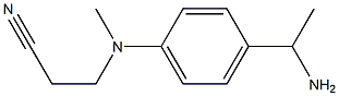 3-{[4-(1-aminoethyl)phenyl](methyl)amino}propanenitrile