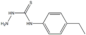 3-amino-1-(4-ethylphenyl)thiourea Structure