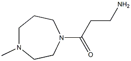 3-amino-1-(4-methyl-1,4-diazepan-1-yl)propan-1-one,,结构式