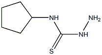 3-amino-1-cyclopentylthiourea,,结构式