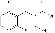  3-amino-2-[(2,6-difluorophenyl)methyl]propanoic acid