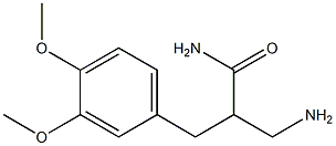 3-amino-2-[(3,4-dimethoxyphenyl)methyl]propanamide
