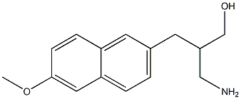 3-amino-2-[(6-methoxynaphthalen-2-yl)methyl]propan-1-ol