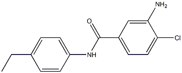 3-amino-4-chloro-N-(4-ethylphenyl)benzamide