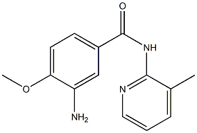 3-amino-4-methoxy-N-(3-methylpyridin-2-yl)benzamide