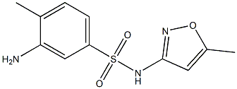 3-amino-4-methyl-N-(5-methyl-1,2-oxazol-3-yl)benzene-1-sulfonamide|