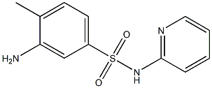 3-amino-4-methyl-N-(pyridin-2-yl)benzene-1-sulfonamide Struktur