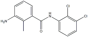 3-amino-N-(2,3-dichlorophenyl)-2-methylbenzamide Struktur