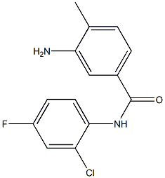 3-amino-N-(2-chloro-4-fluorophenyl)-4-methylbenzamide