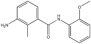 3-amino-N-(2-methoxyphenyl)-2-methylbenzamide