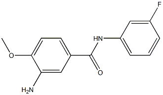 3-amino-N-(3-fluorophenyl)-4-methoxybenzamide Structure