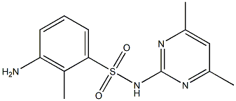  3-amino-N-(4,6-dimethylpyrimidin-2-yl)-2-methylbenzene-1-sulfonamide