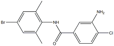  3-amino-N-(4-bromo-2,6-dimethylphenyl)-4-chlorobenzamide