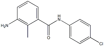 3-amino-N-(4-chlorophenyl)-2-methylbenzamide