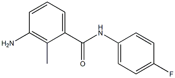 3-amino-N-(4-fluorophenyl)-2-methylbenzamide