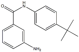 3-amino-N-(4-tert-butylphenyl)benzamide Structure
