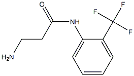 3-amino-N-[2-(trifluoromethyl)phenyl]propanamide