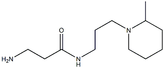 3-amino-N-[3-(2-methylpiperidin-1-yl)propyl]propanamide