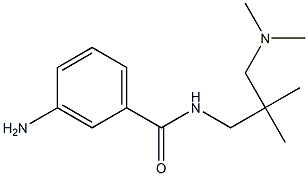 3-amino-N-{2-[(dimethylamino)methyl]-2-methylpropyl}benzamide