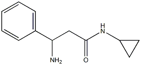 3-amino-N-cyclopropyl-3-phenylpropanamide