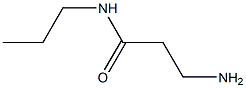 3-amino-N-propylpropanamide 结构式