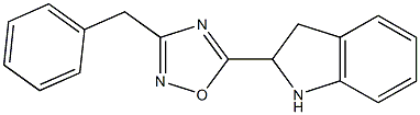 3-benzyl-5-(2,3-dihydro-1H-indol-2-yl)-1,2,4-oxadiazole|