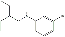 3-bromo-N-(2-ethylbutyl)aniline