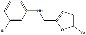  3-bromo-N-[(5-bromofuran-2-yl)methyl]aniline