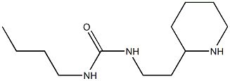 3-butyl-1-[2-(piperidin-2-yl)ethyl]urea,,结构式