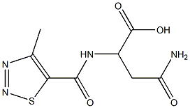  3-carbamoyl-2-[(4-methyl-1,2,3-thiadiazol-5-yl)formamido]propanoic acid