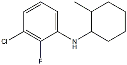 3-chloro-2-fluoro-N-(2-methylcyclohexyl)aniline Structure