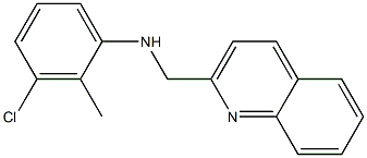 3-chloro-2-methyl-N-(quinolin-2-ylmethyl)aniline