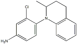 3-chloro-4-(2-methyl-1,2,3,4-tetrahydroquinolin-1-yl)aniline