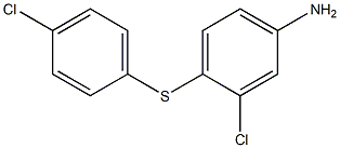 3-chloro-4-[(4-chlorophenyl)sulfanyl]aniline Structure