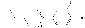 3-chloro-4-hydroxy-N-pentylbenzamide