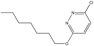 3-chloro-6-(heptyloxy)pyridazine,,结构式