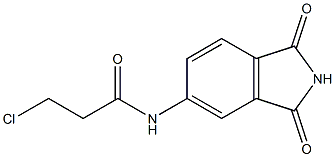 3-chloro-N-(1,3-dioxo-2,3-dihydro-1H-isoindol-5-yl)propanamide