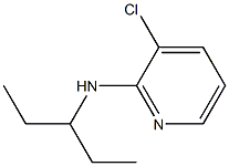 3-chloro-N-(pentan-3-yl)pyridin-2-amine,,结构式