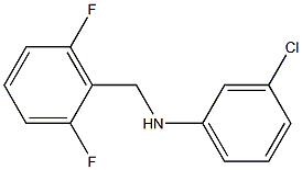 3-chloro-N-[(2,6-difluorophenyl)methyl]aniline