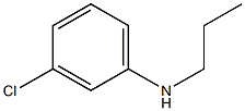 3-chloro-N-propylaniline Struktur