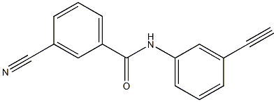 3-cyano-N-(3-ethynylphenyl)benzamide