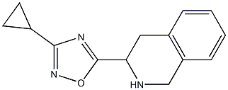 3-cyclopropyl-5-(1,2,3,4-tetrahydroisoquinolin-3-yl)-1,2,4-oxadiazole